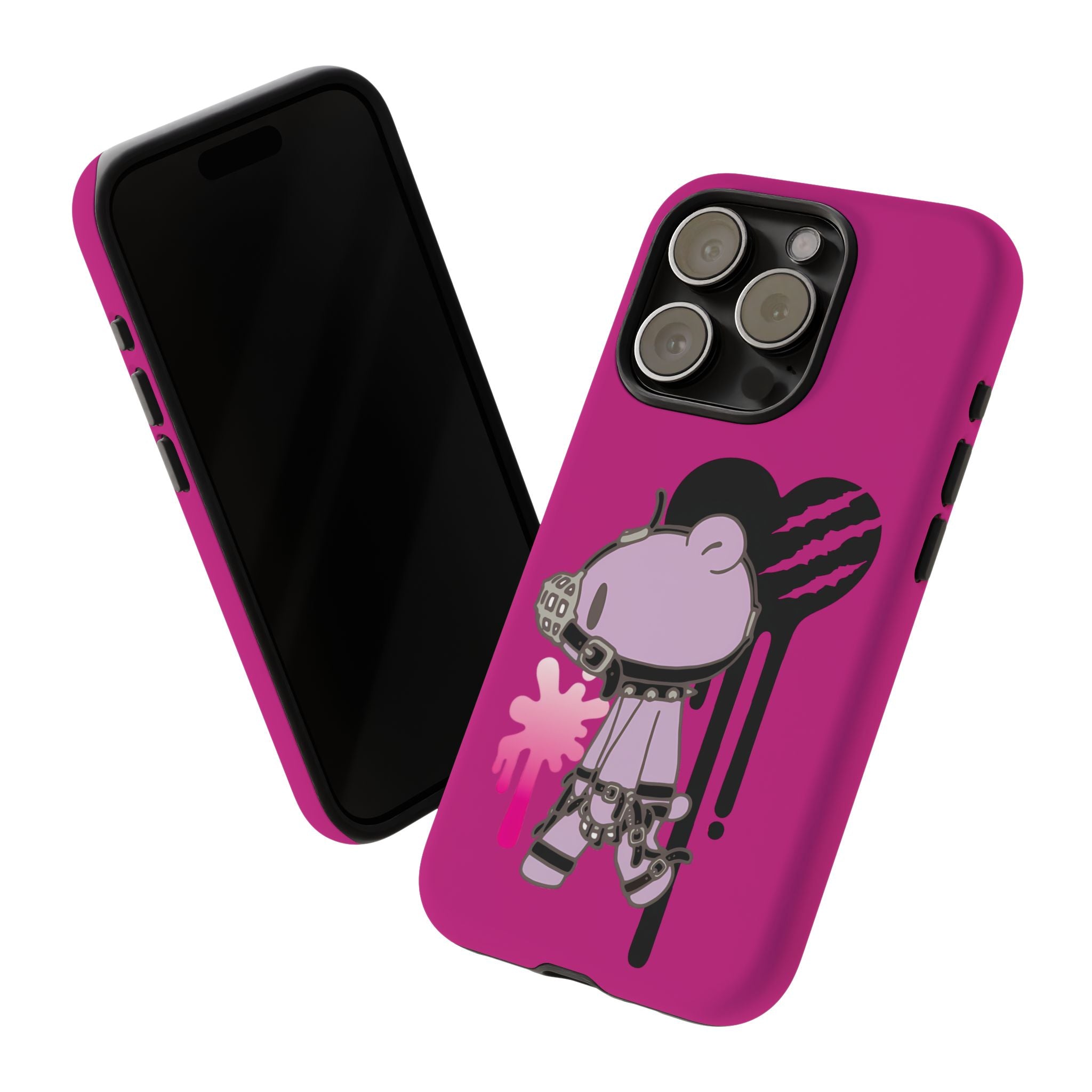Gloomy Bear x DEDGRL6 "Jelly Heart" Tough Cases